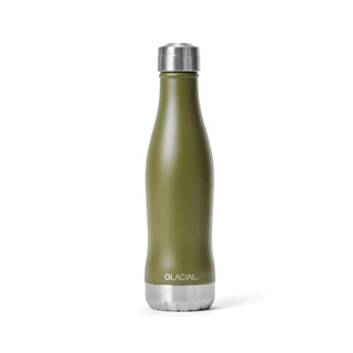 Glacial Insulated Bottle 400ml Matte Green