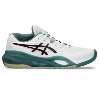 Asics Gel-Resolution X White/Dark Aubergine