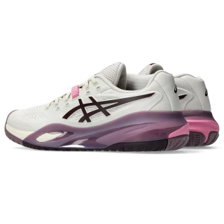Asics Gel-Resolution X Women Soft Oat/Dark Aubergine