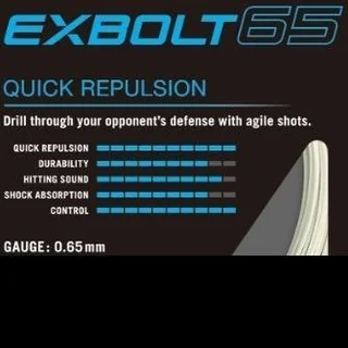 Yonex Exbolt 65 200m Black