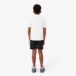 Lacoste Sport Diamond Jr. Shorts Black