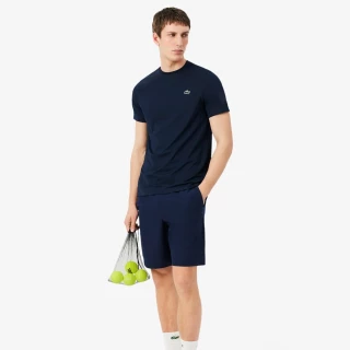 Lacoste UV Protect Lightweight Stretch Sport T-Shirt Navy