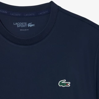 Lacoste UV Protect Lightweight Stretch Sport T-Shirt Navy
