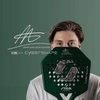 Stiga 18K X Hard Cybershape Adam Axelsson Edition
