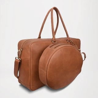 ESS Tennis Two Racket Bag Cognac