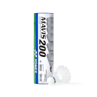 Yonex Mavis 200 Fast White 3 Rør