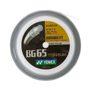 Yonex BG 65 Ti White 200m
