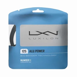 Luxilon Big Banger Aluminium Power Sett sølv