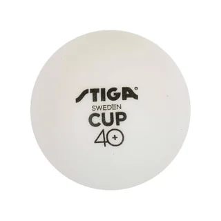 Stiga Cup Ball - Blanc - 6 balles