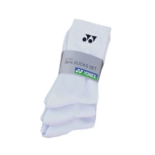 Yonex Premium Socks 3-pack White