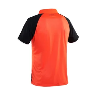 Salming Performance Polo Black/Magma Red Size M