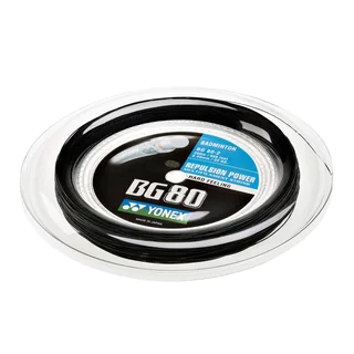 Yonex BG 80 Reel 200m Black