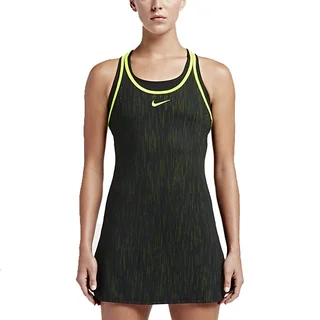Nike Court Dry Slam Dress Black/Yellow Size L