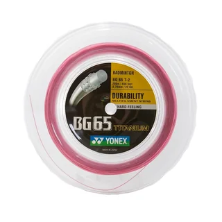 Yonex BG 65 Ti 200m Pink