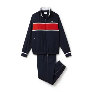 Lacoste Sport Colorblock Tennis Tracksuit Navy/Red