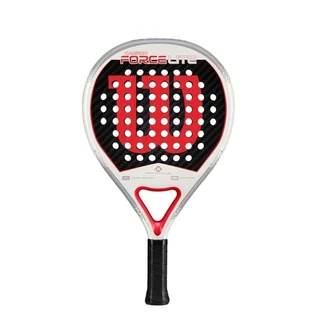 Wilson Carbon Force Lite Padel White/Red