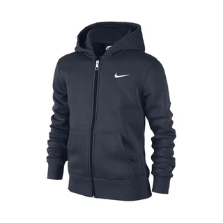 Nike Brushed Fleece Full-Zip Boy Navy