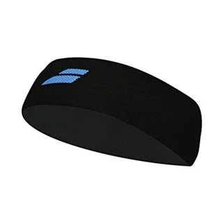 Babolat Headband Black Blue Logo