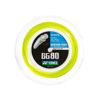 Yonex BG 80 Reel 200m Yellow