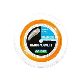 Yonex BG 80 Power Reel bright orange 200m