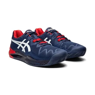 Asics Resolution 8 Clay/Padel Navy/Red