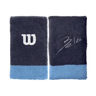 Wilson Bela Extra Wide Wristband Peacoat/Coastal