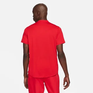 Nike Dri-Fit Polo Blade Red/White Size S