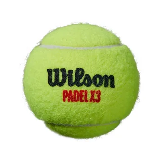 Wilson Performance Padel Ball X3 3 Dosen (9 Bälle)