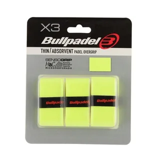 Bullpadel Pro Overgrip Thin Neon Yellow